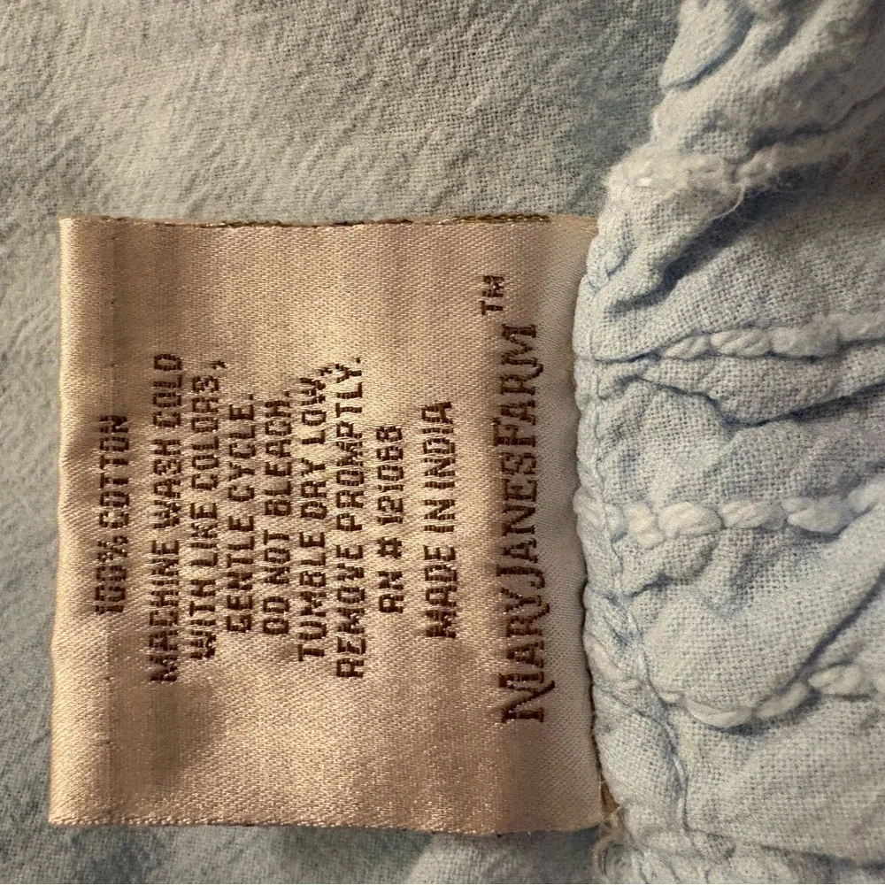 Mary Jane vintage chenille